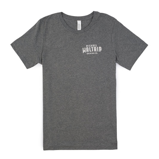 Race for Beer Tee - Deep Heather Grey