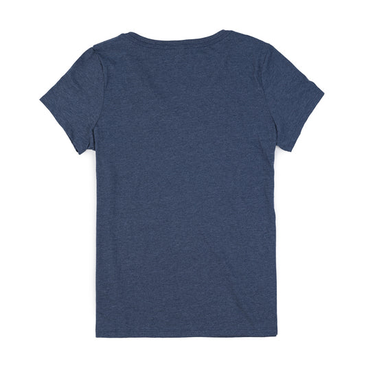 Women's Brewing Co V-Neck Tee - Heather Navy