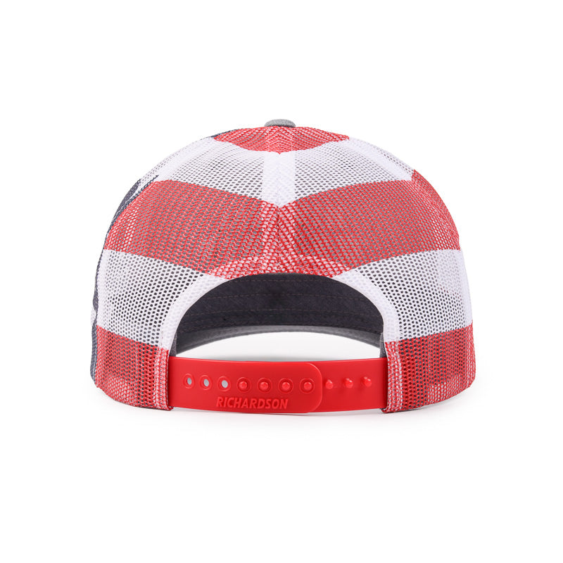 Brewing Co Trucker Cap - Heather Grey / Stars & Stripes