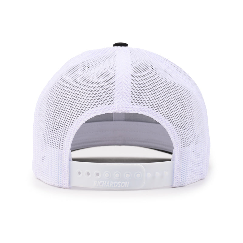 Patch Trucker Cap - Black / White