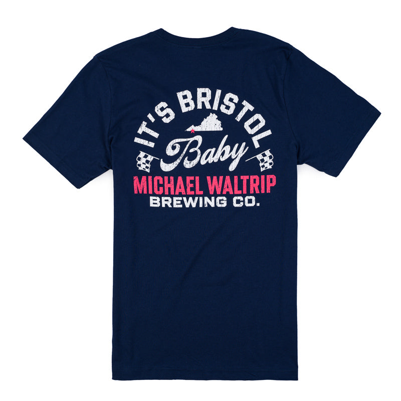 It's Bristol Baby Tee - Navy