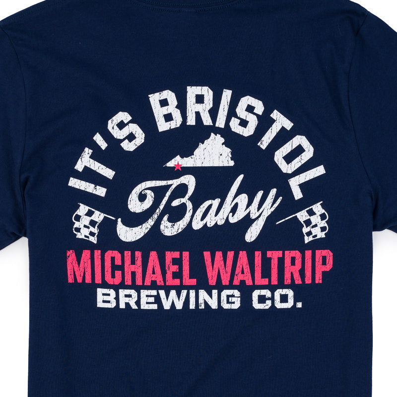 It's Bristol Baby Tee - Navy