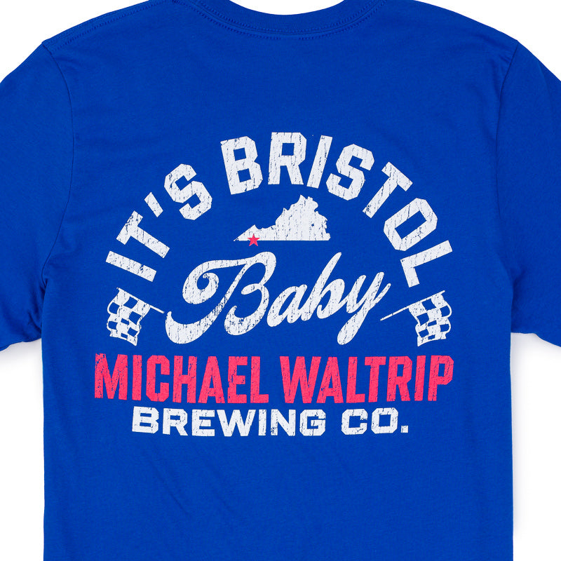 It's Bristol Baby Tee - True Royal