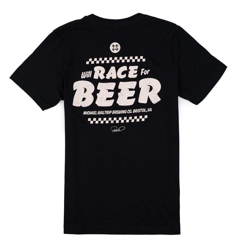 Race for Beer Tee - Black